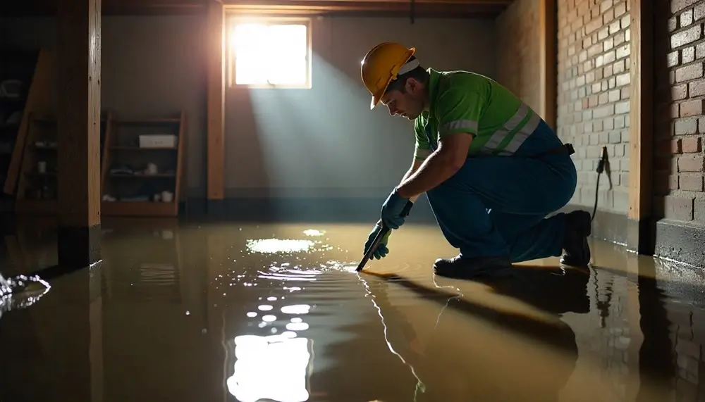 Professional water damage restoration services in Senoia, GA